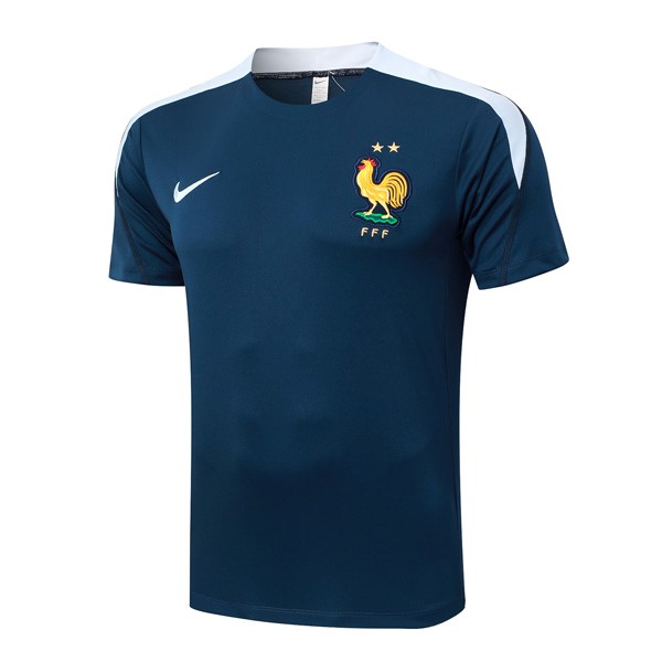 Camiseta Entrenamiento Francia 2024/25 Azul Blanco